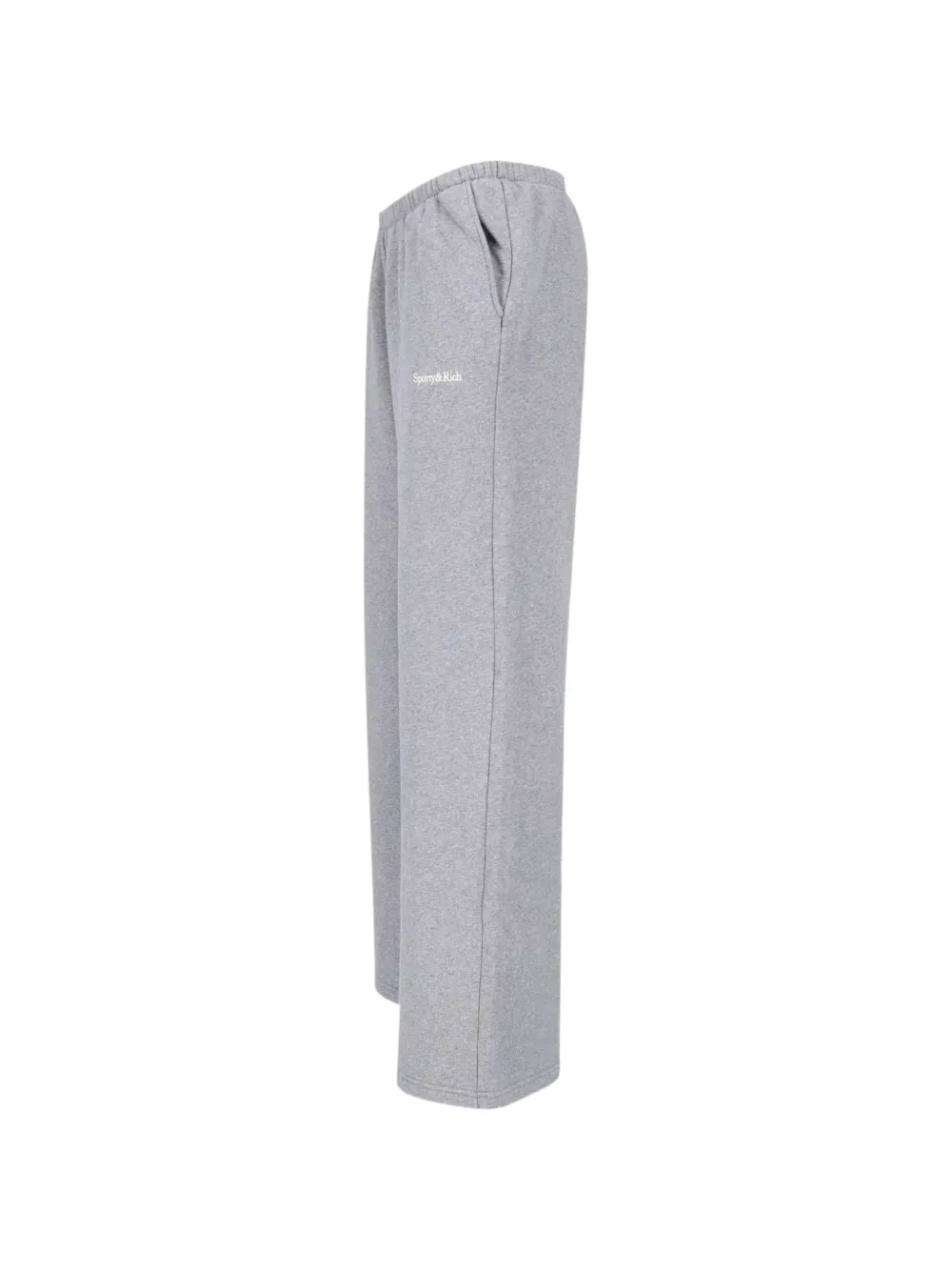 Sporty & Rich logo-print track pants Grijs