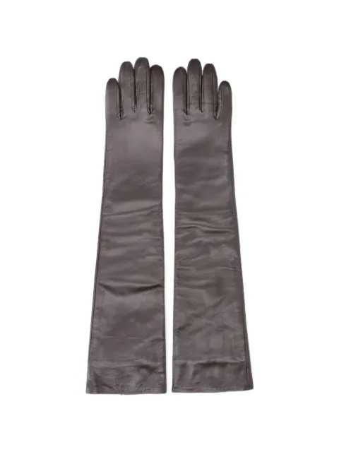 The Frankie Shop long leather gloves