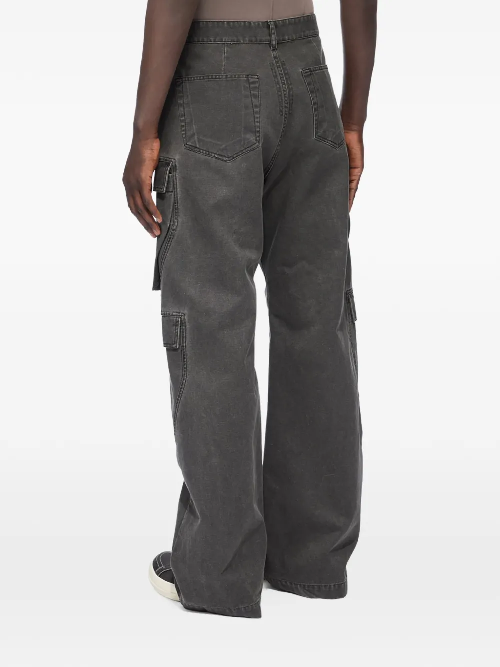 Rick Owens DRKSHDW multi-pocket cargo pants Grijs