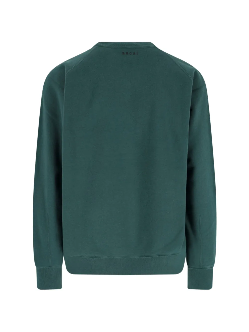 sacai Sweater met print Groen