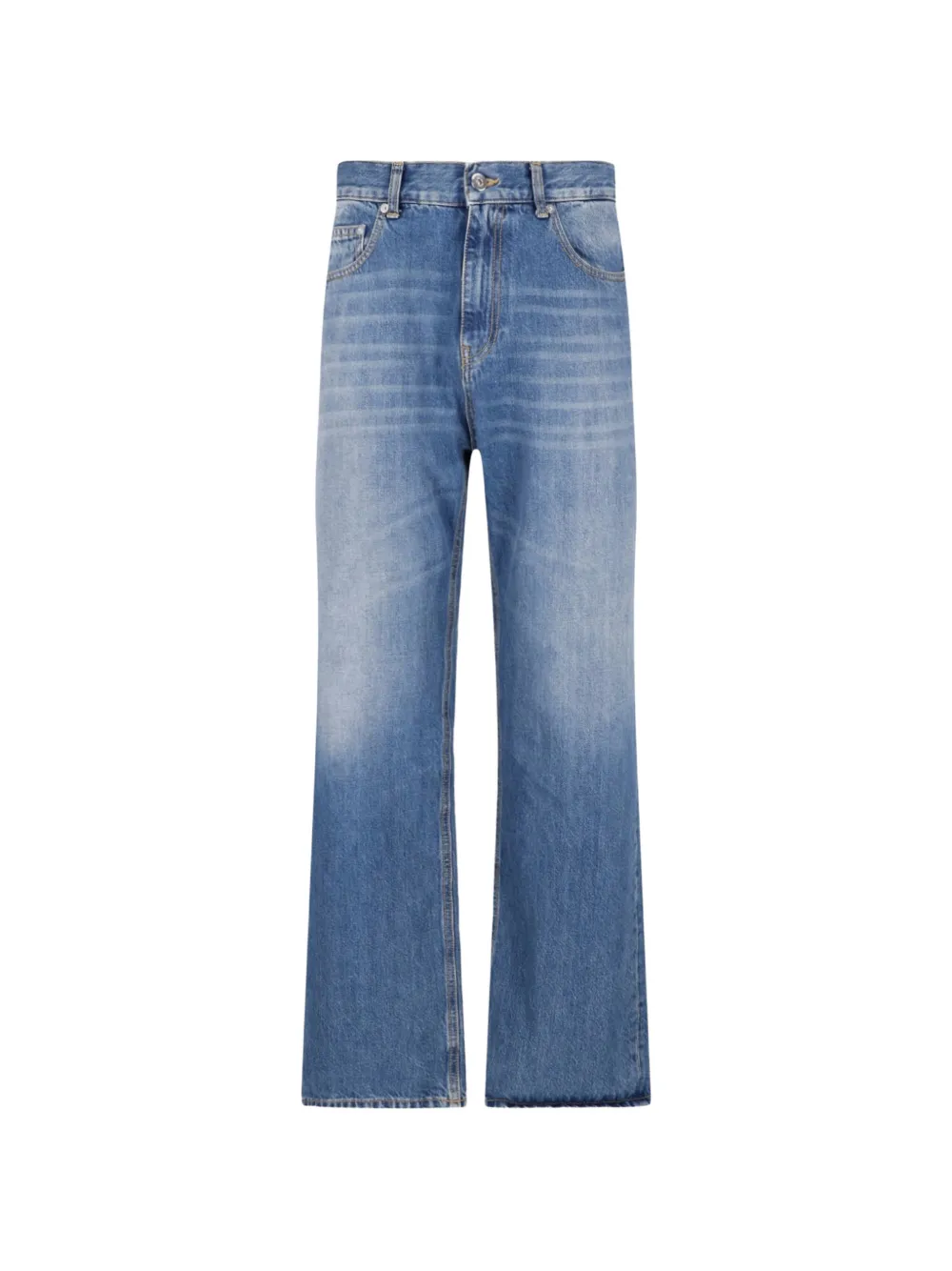 Berner Kühl faded straight-leg jeans - Blu