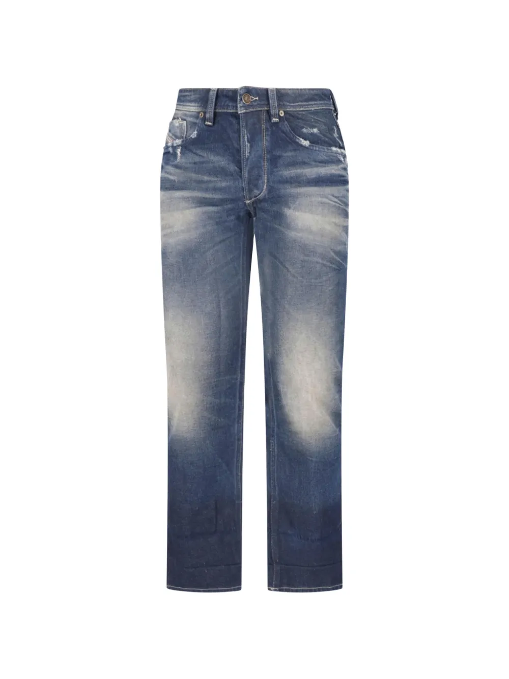 Diesel distressed faded jeans