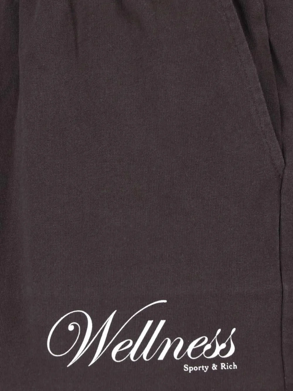 Sporty & Rich Wellness shorts met logo-print Bruin