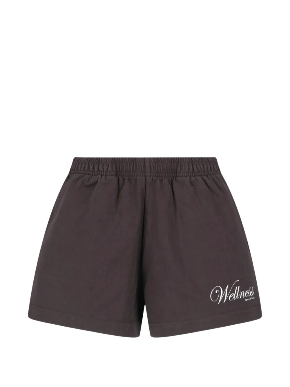 Sporty & Rich Wellness shorts met logo-print Bruin