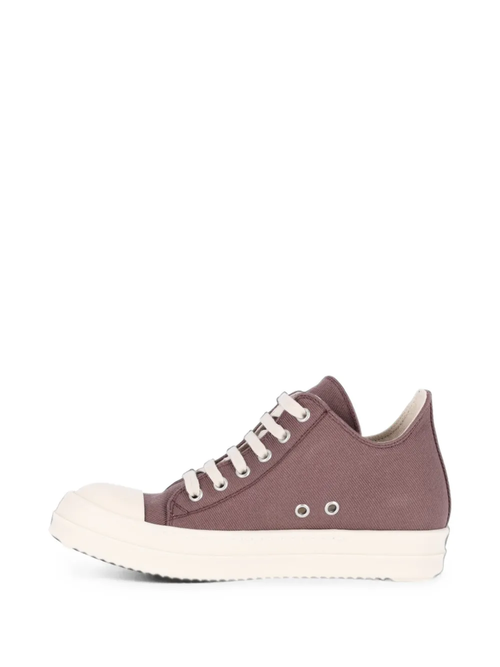 Rick Owens DRKSHDW low cotton-canvas sneakers Paars