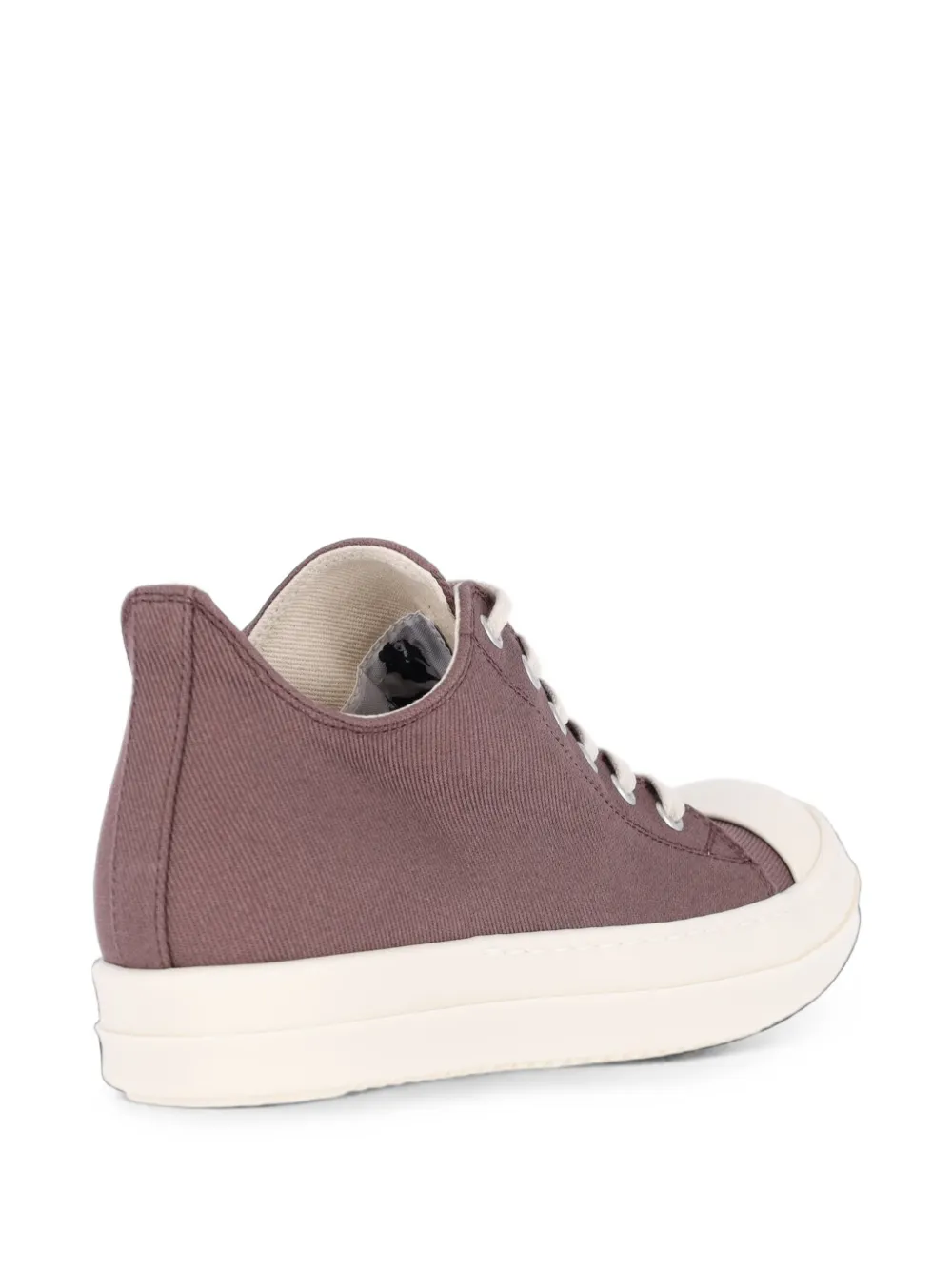 Rick Owens DRKSHDW low cotton-canvas sneakers Paars
