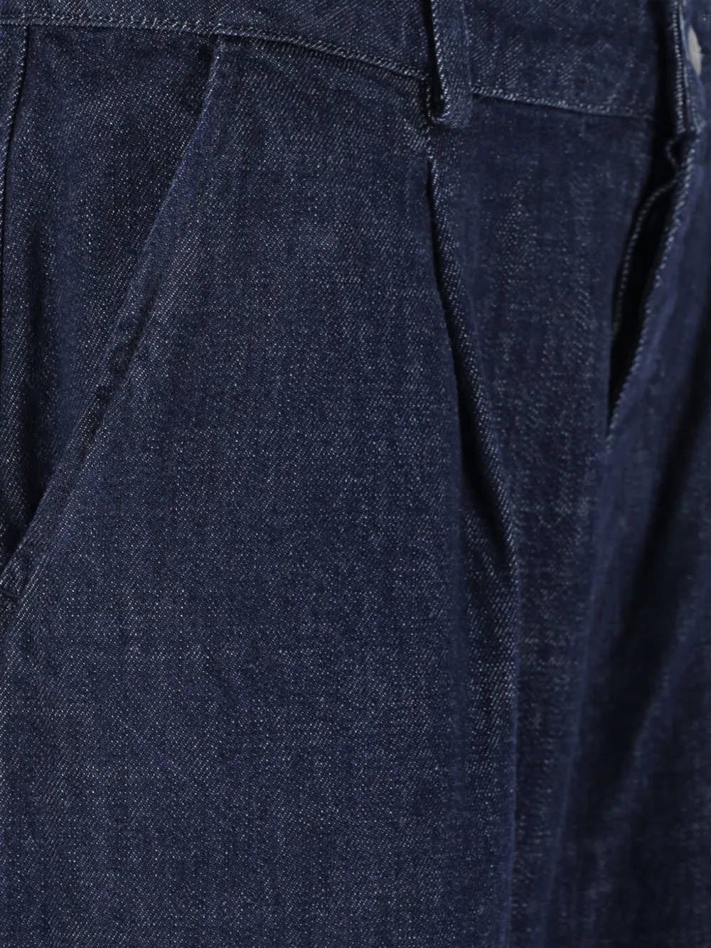 Roy Rogers Geplooide jeans met logo-patch Blauw