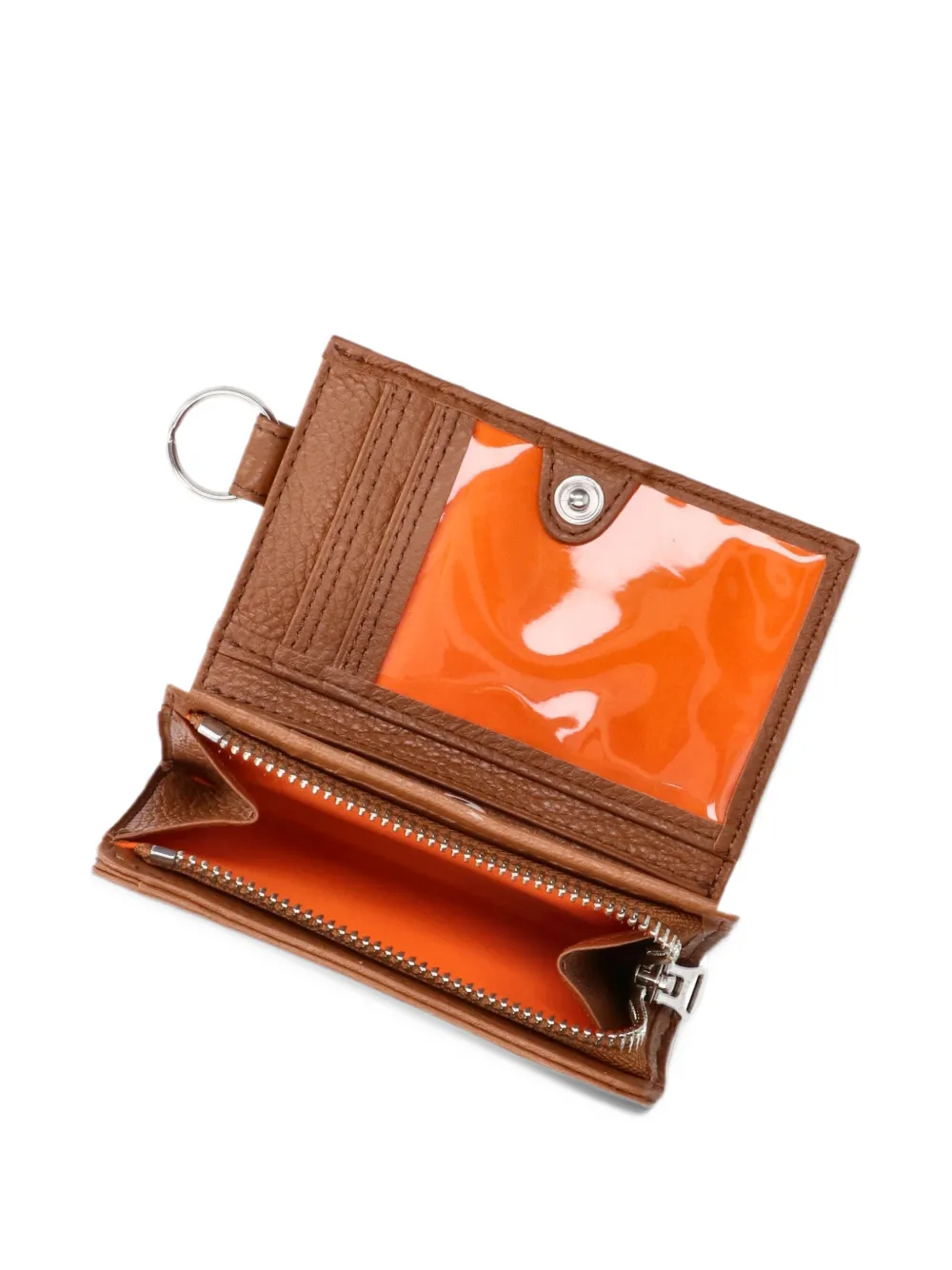 Porter-Yoshida & Co. grainy leather wallet Bruin