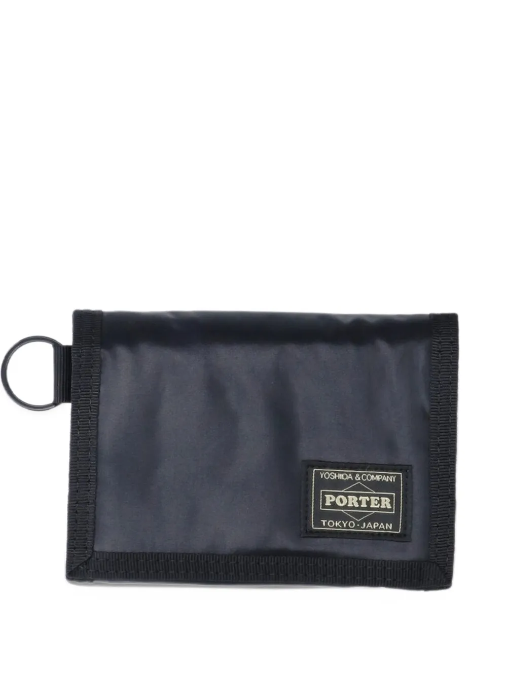 Porter-Yoshida & Co. Portafoglio tri-fold - Nero