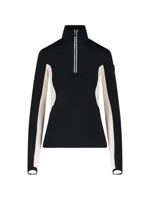 Moncler Grenoble panelled half-zip T-shirt