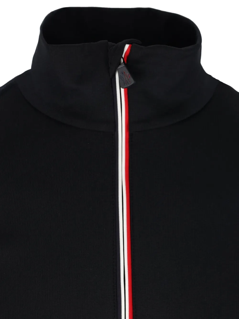 Moncler Grenoble half-zip swaetshirt Zwart