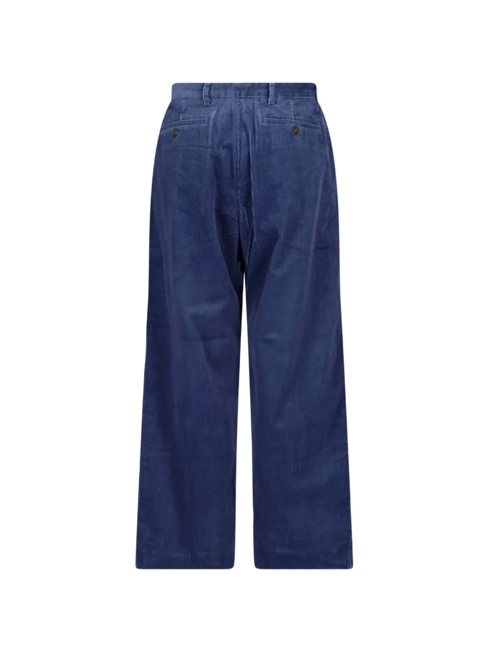 Paul Smith Ribfluwelen plooibroek Blauw