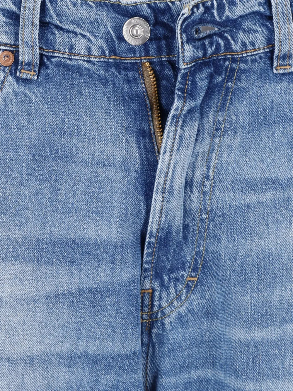 OUR LEGACY Jeans met logopatch Blauw