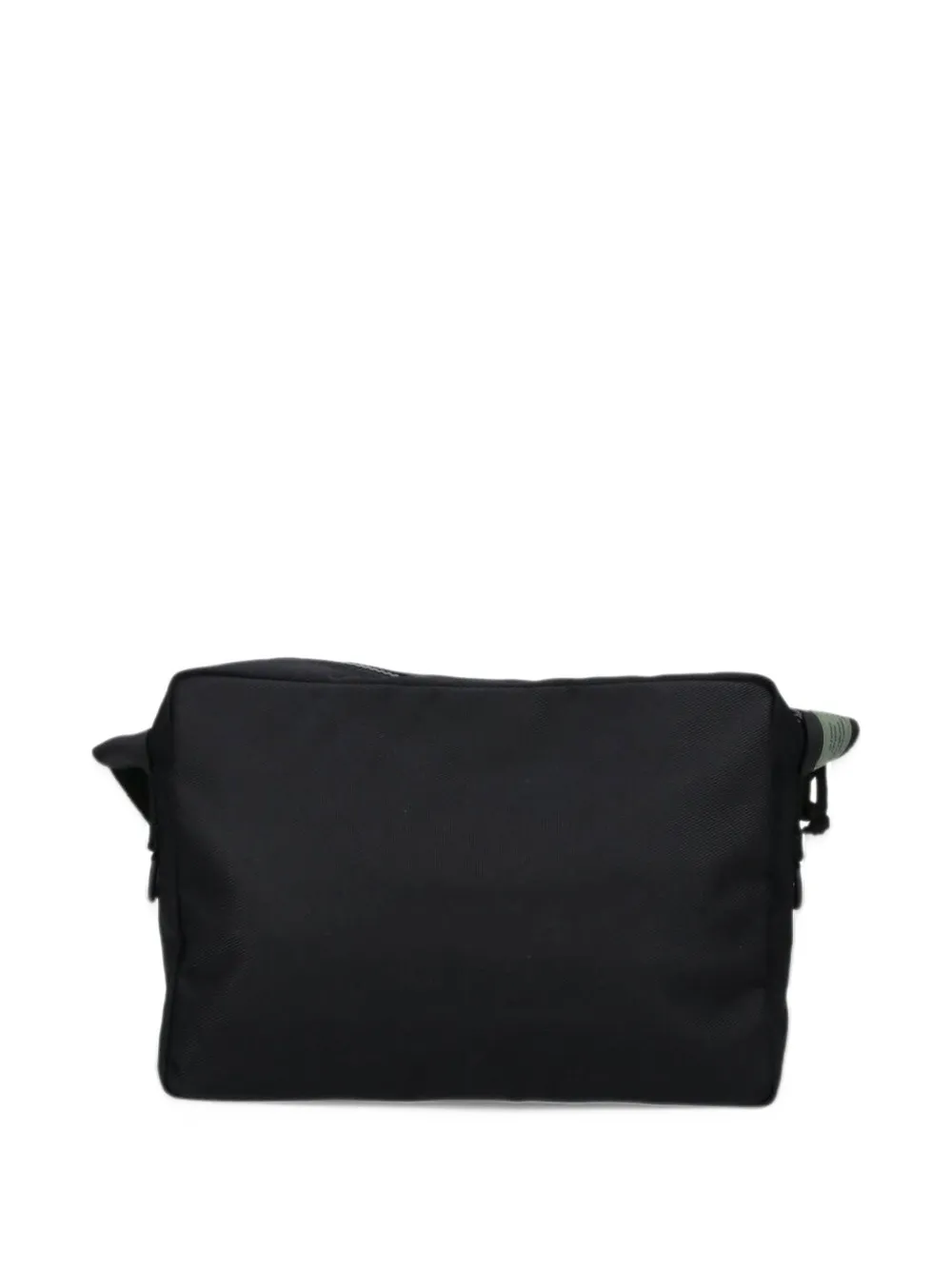 Porter-Yoshida & Co. logo-patch shoulder bag Zwart
