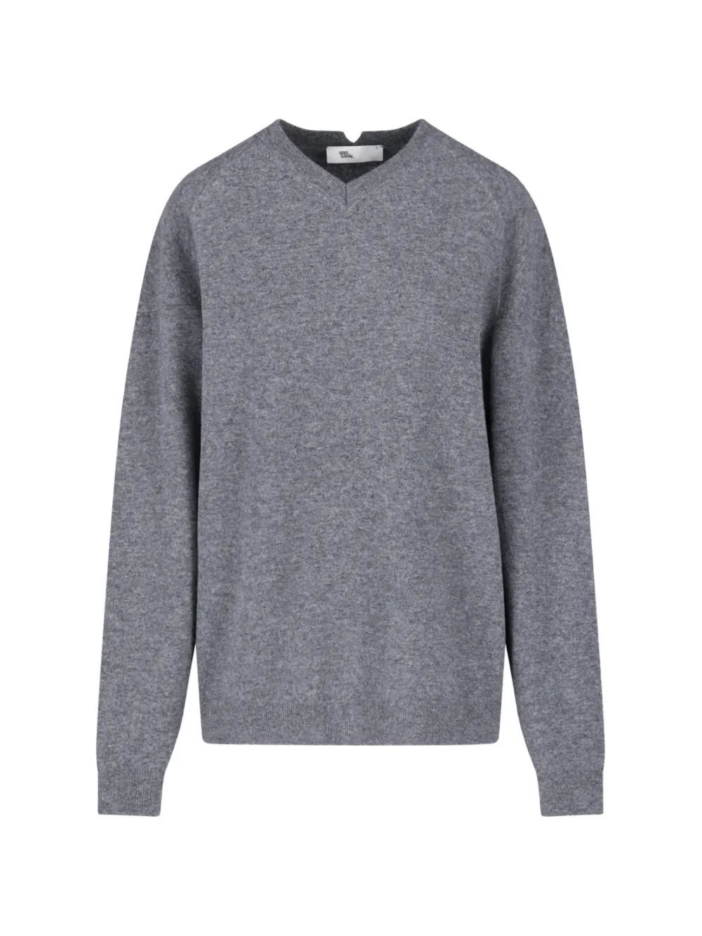 Sibel Saral V-neck wool sweater - Gris Sibel Saral V-neck wool sweater - Gris