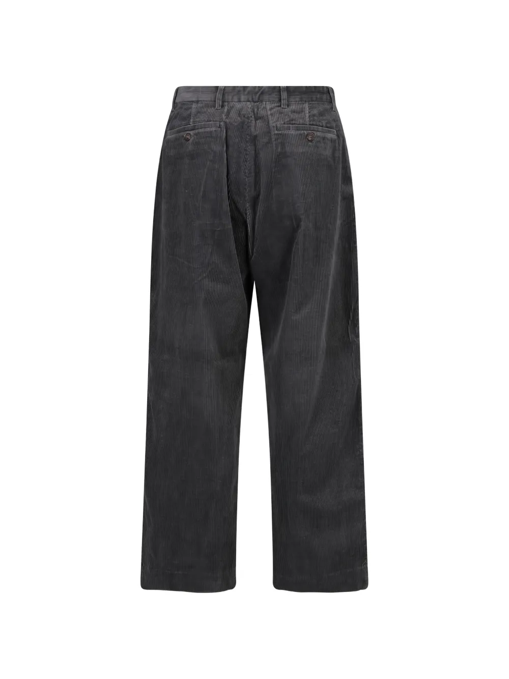Paul Smith pleated corduroy trousers Grijs