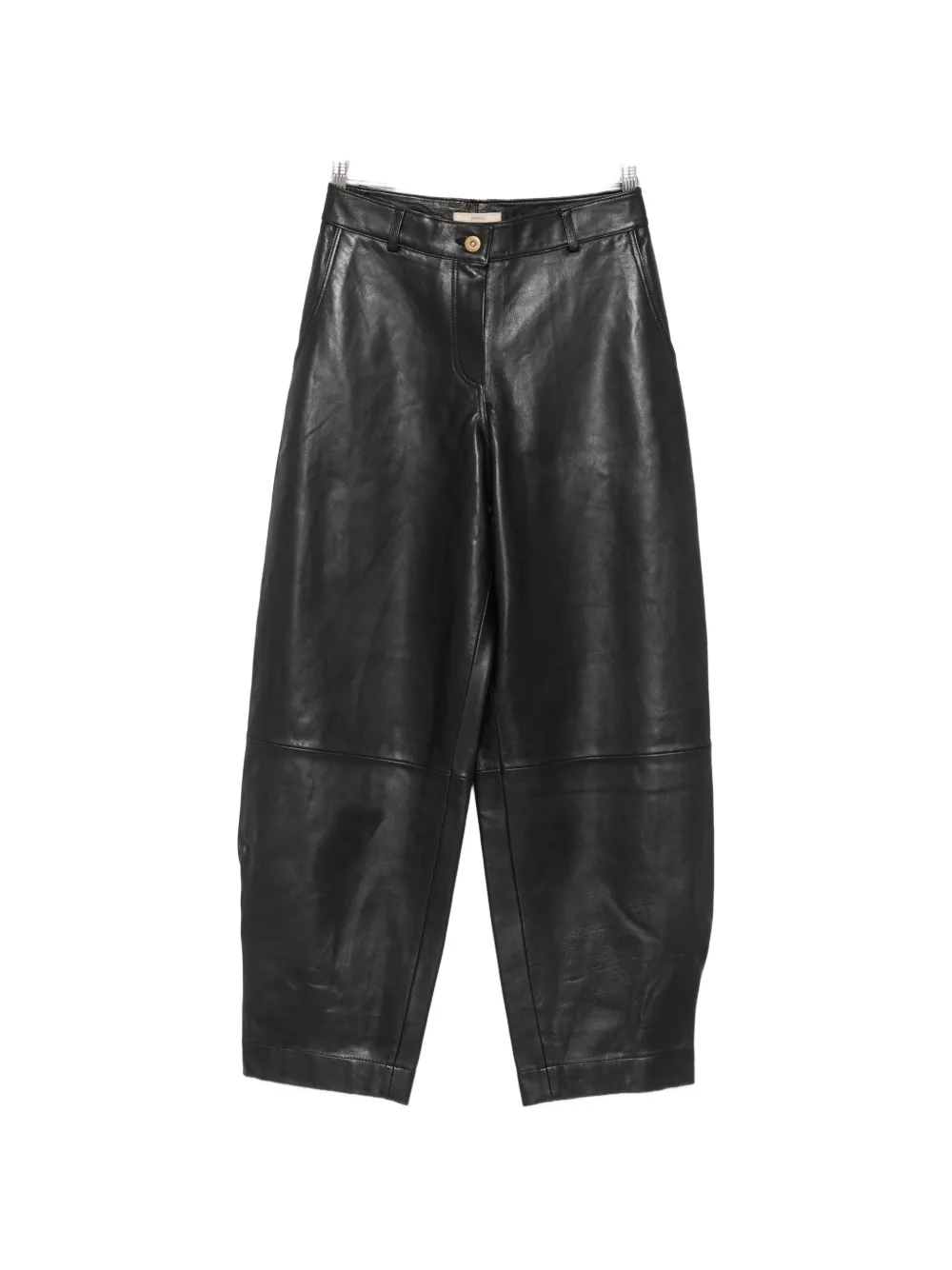 Sessùn Carlea leather tapered trousers · 34