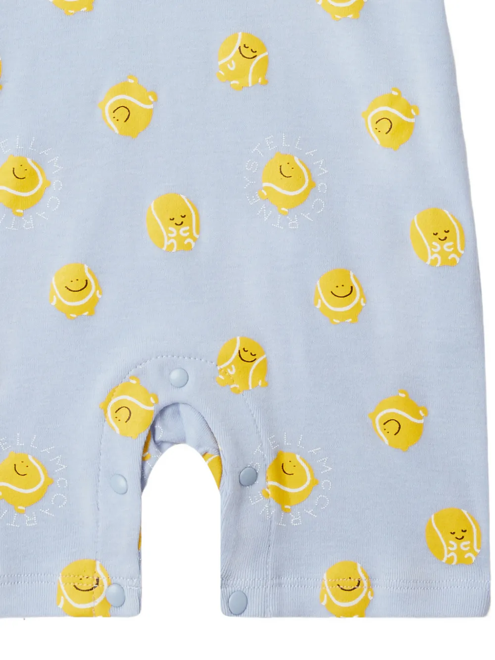 Stella McCartney Kids Romperset met grafische print Blauw