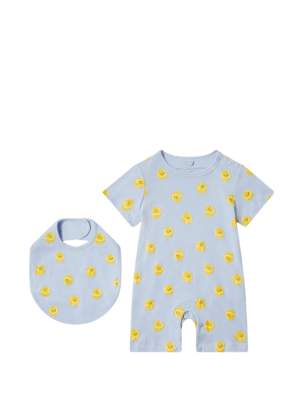 Stella McCartney Kids graphic-print babygrow set - Blu