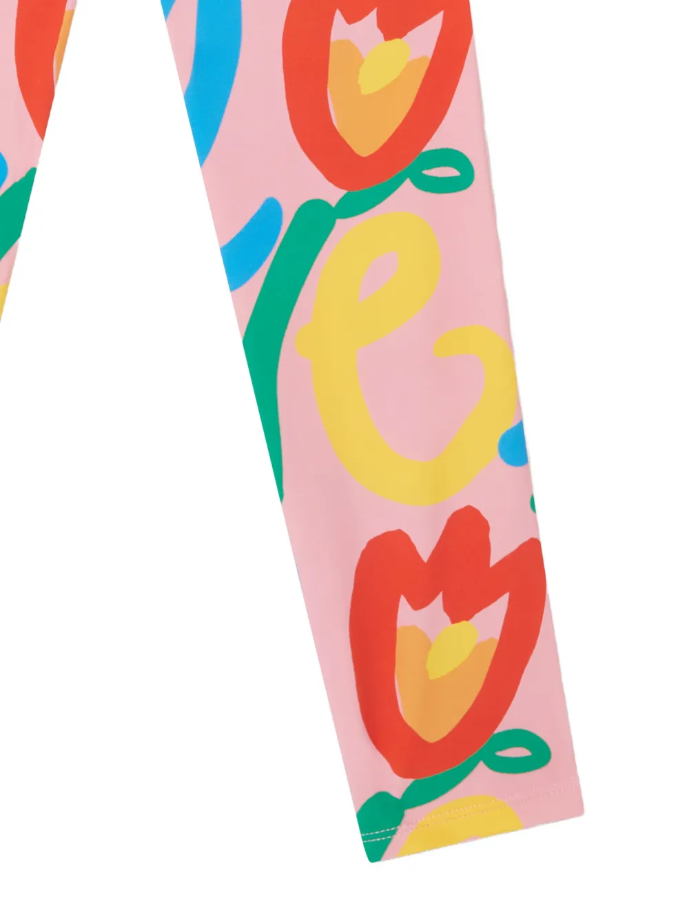 Stella McCartney Kids Legging met grafische print en Love-patroon Roze