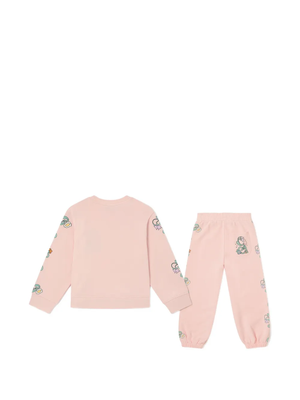 Stella McCartney Kids Trainingspak met grafische print Roze