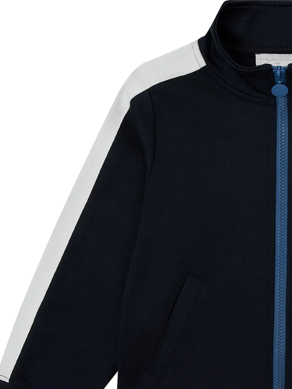 Stella McCartney Kids S-Wave trainingspak met zijstreep Blauw