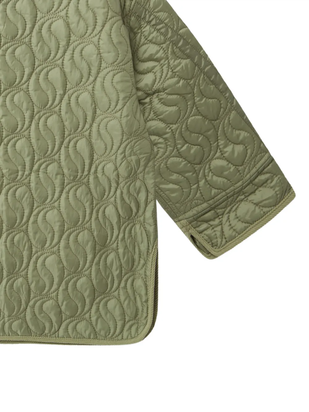 Stella McCartney Kids Gewatteerd jack Groen
