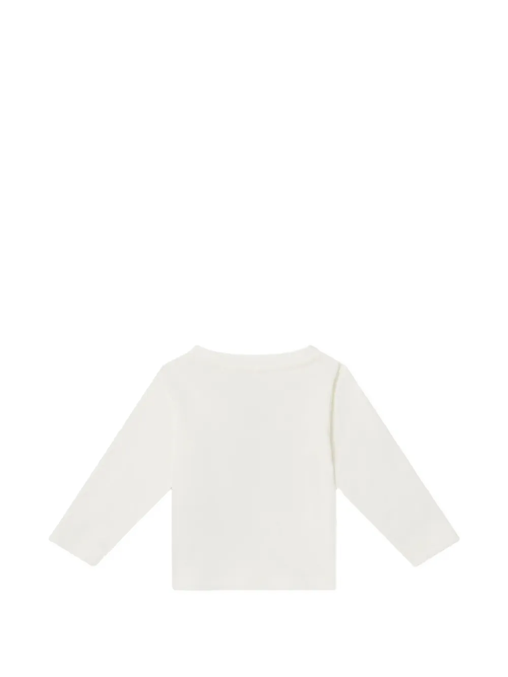 Stella McCartney Kids T-shirt met grafische print Beige