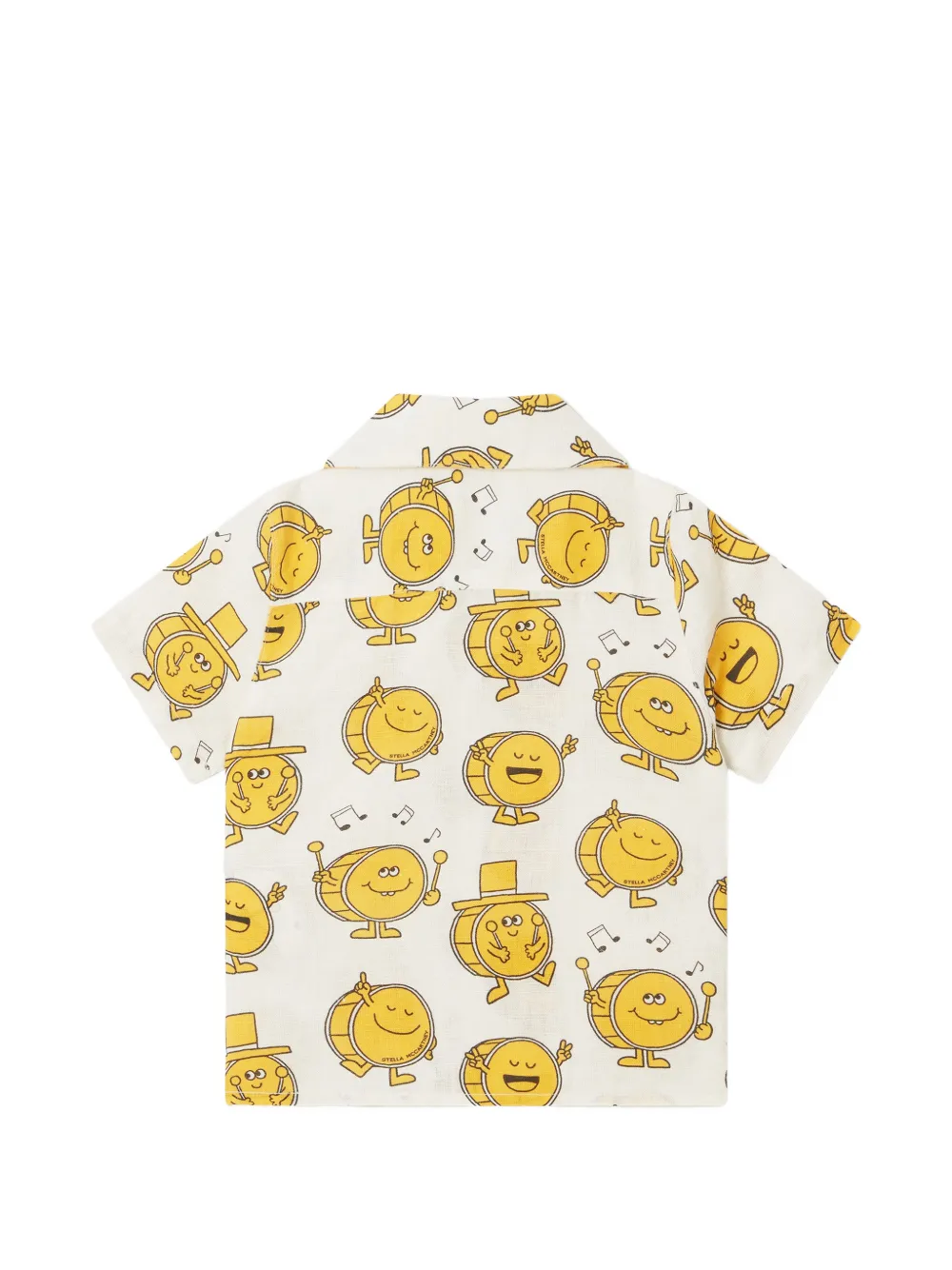 Stella McCartney Kids Shirt met print Beige