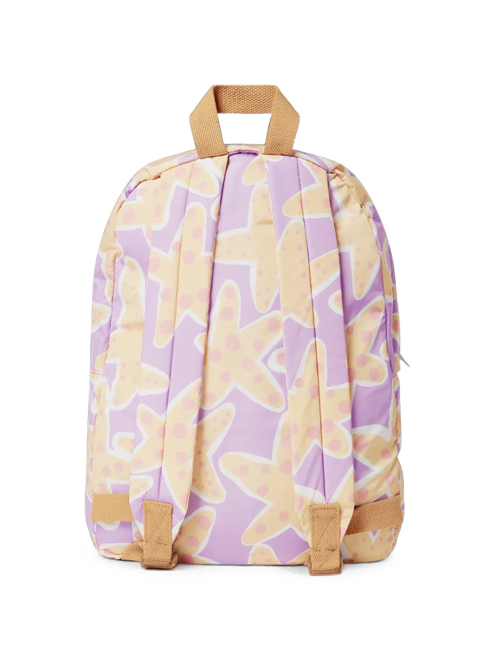 Stella McCartney Kids Rugzak met zeester-print Paars
