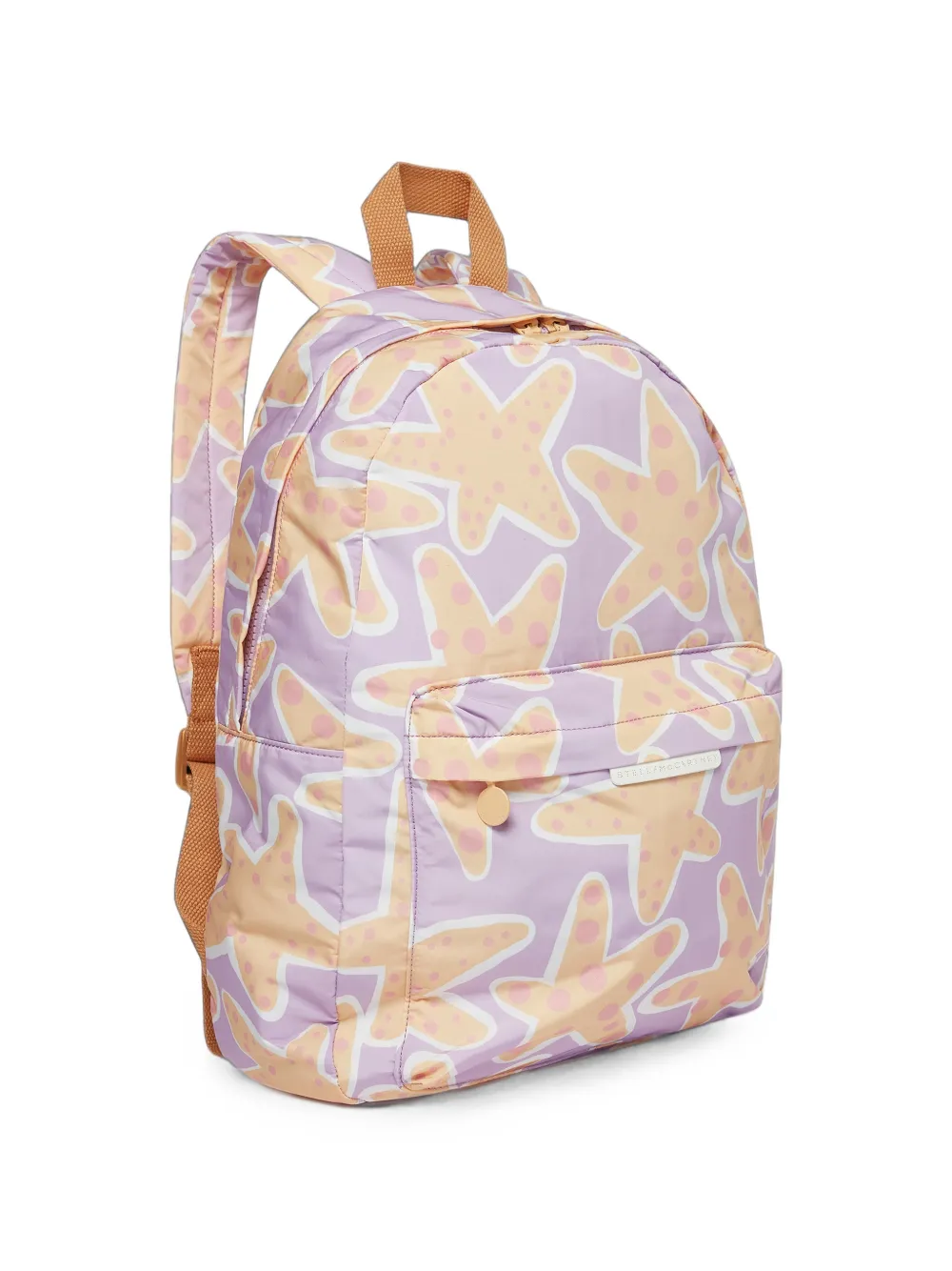 Stella McCartney Kids Rugzak met zeester-print Paars