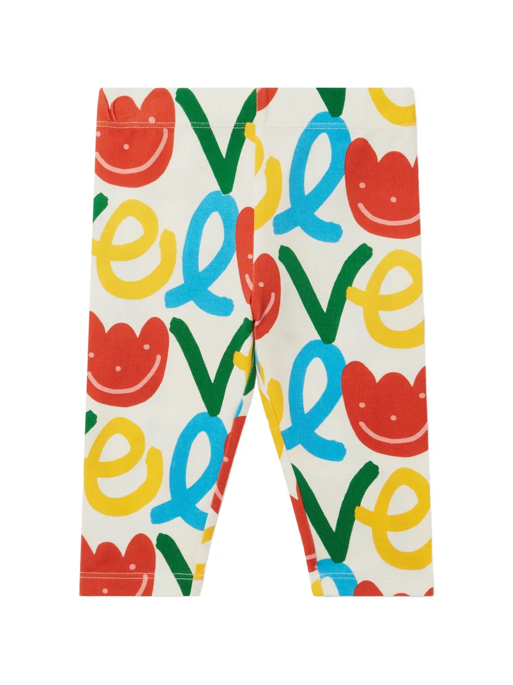 Stella McCartney Kids graphic-print leggings - Bianco