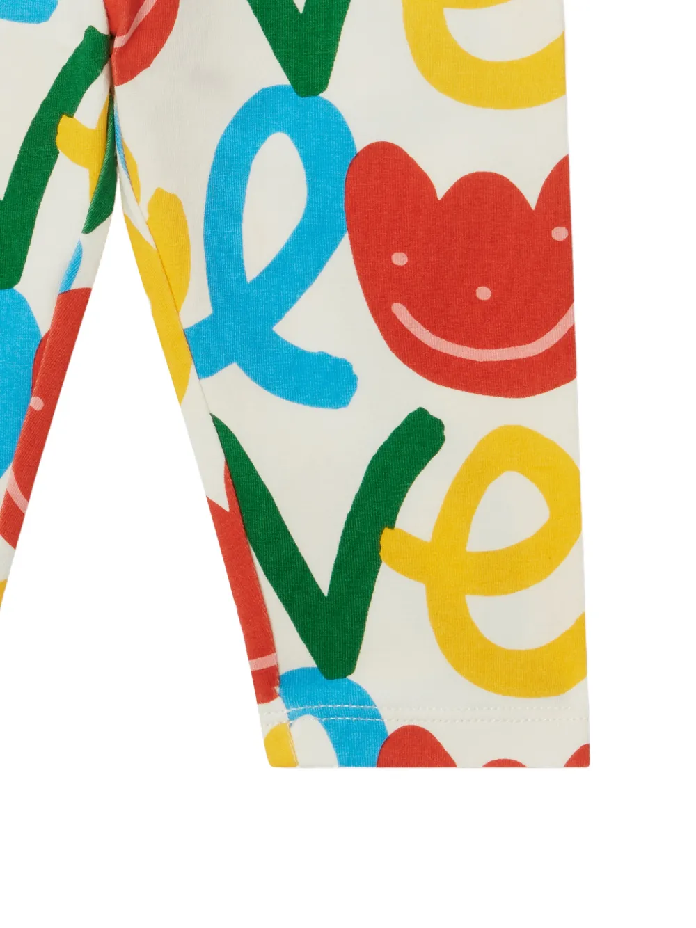 Stella McCartney Kids Legging met print Wit