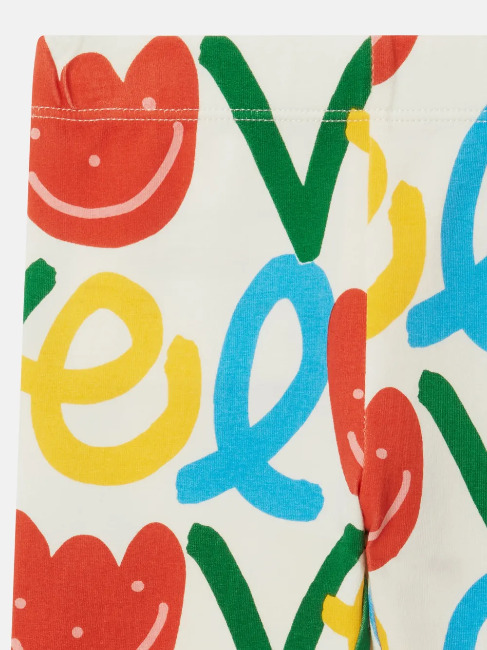 Stella McCartney Kids Legging met print Wit
