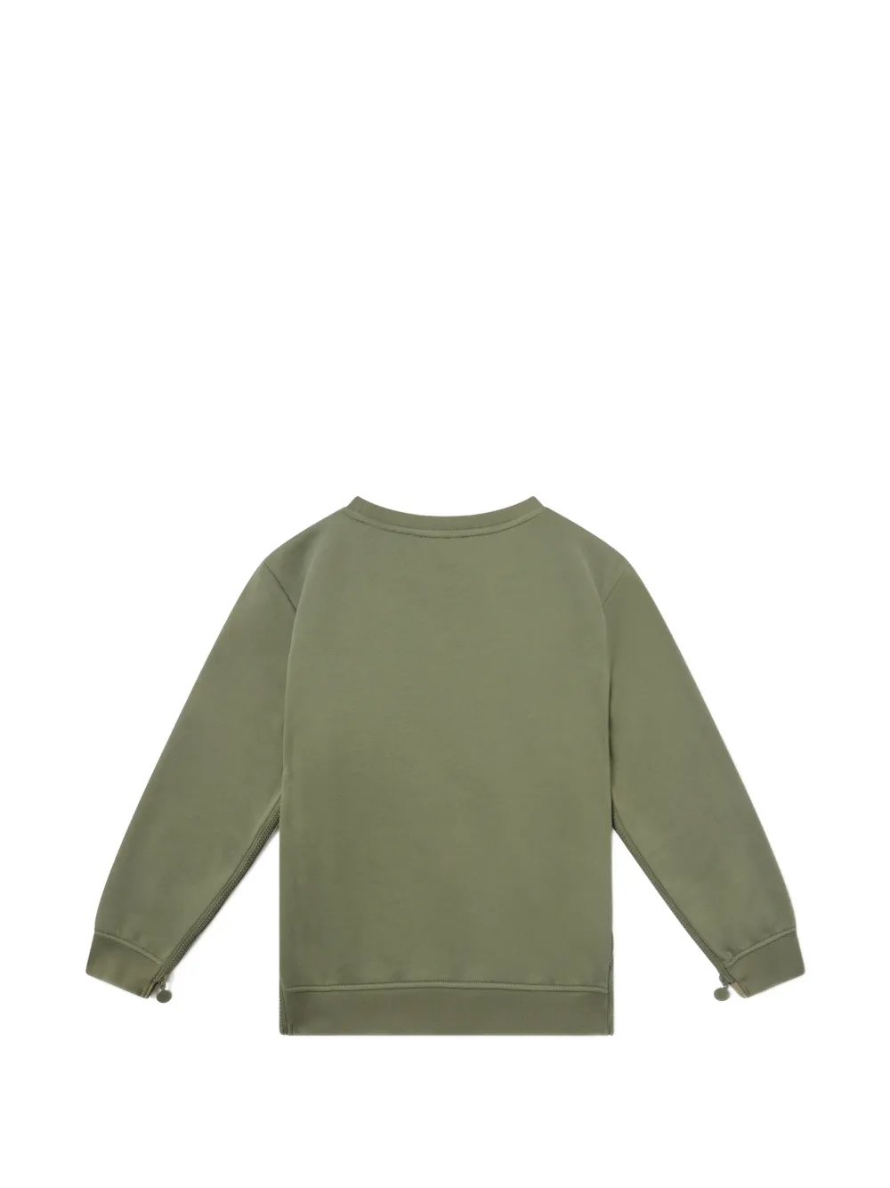 Stella McCartney Kids Sweater met logopatch Groen
