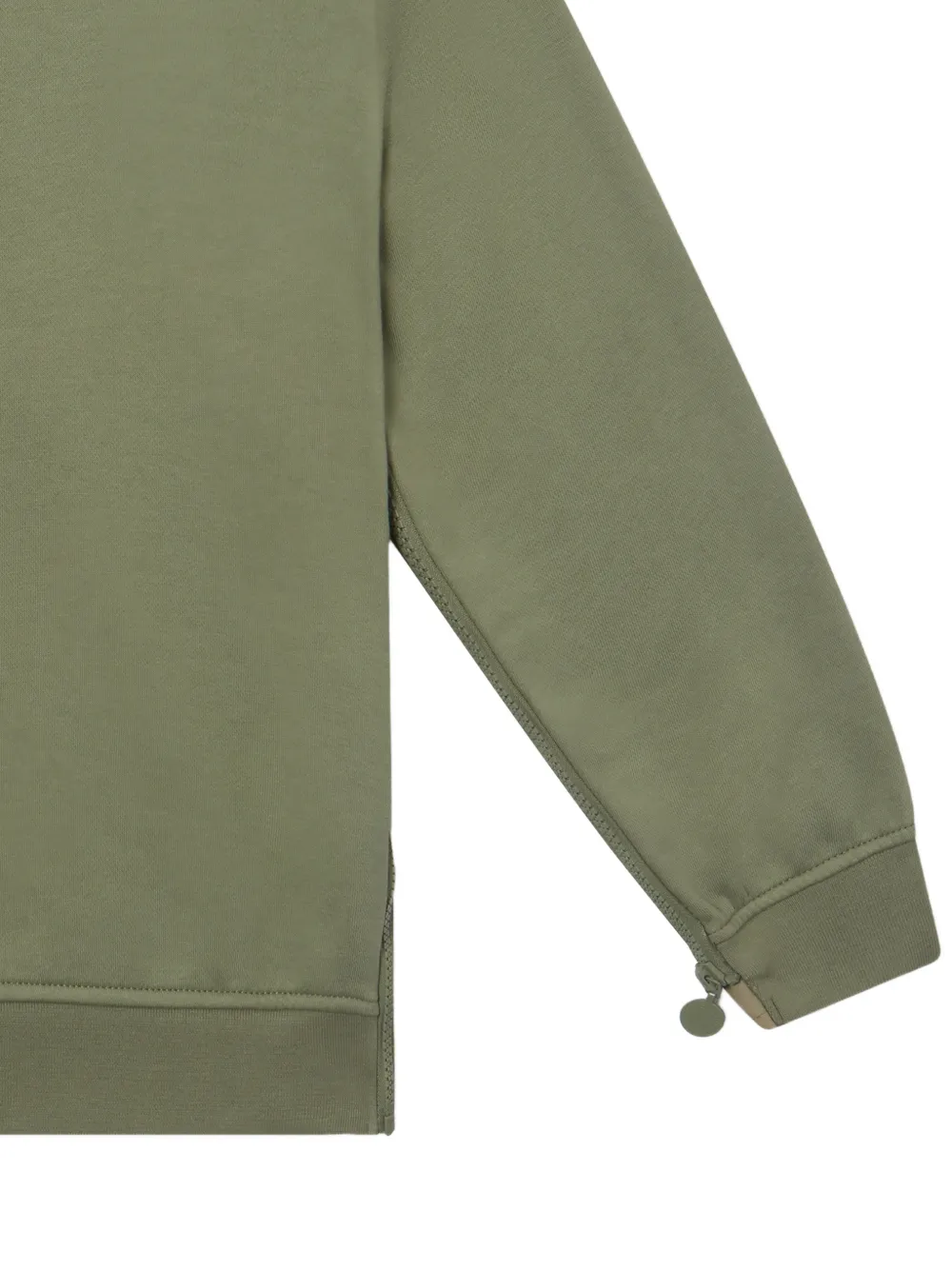 Stella McCartney Kids Sweater met logopatch Groen