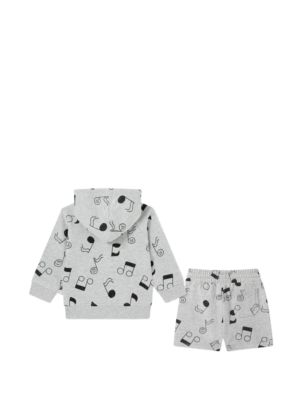 Stella McCartney Kids Trainingspak met muzieknoot-print Grijs