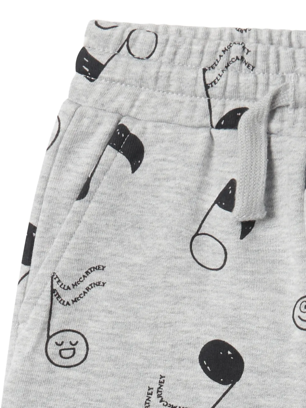 Stella McCartney Kids Trainingspak met muzieknoot-print Grijs