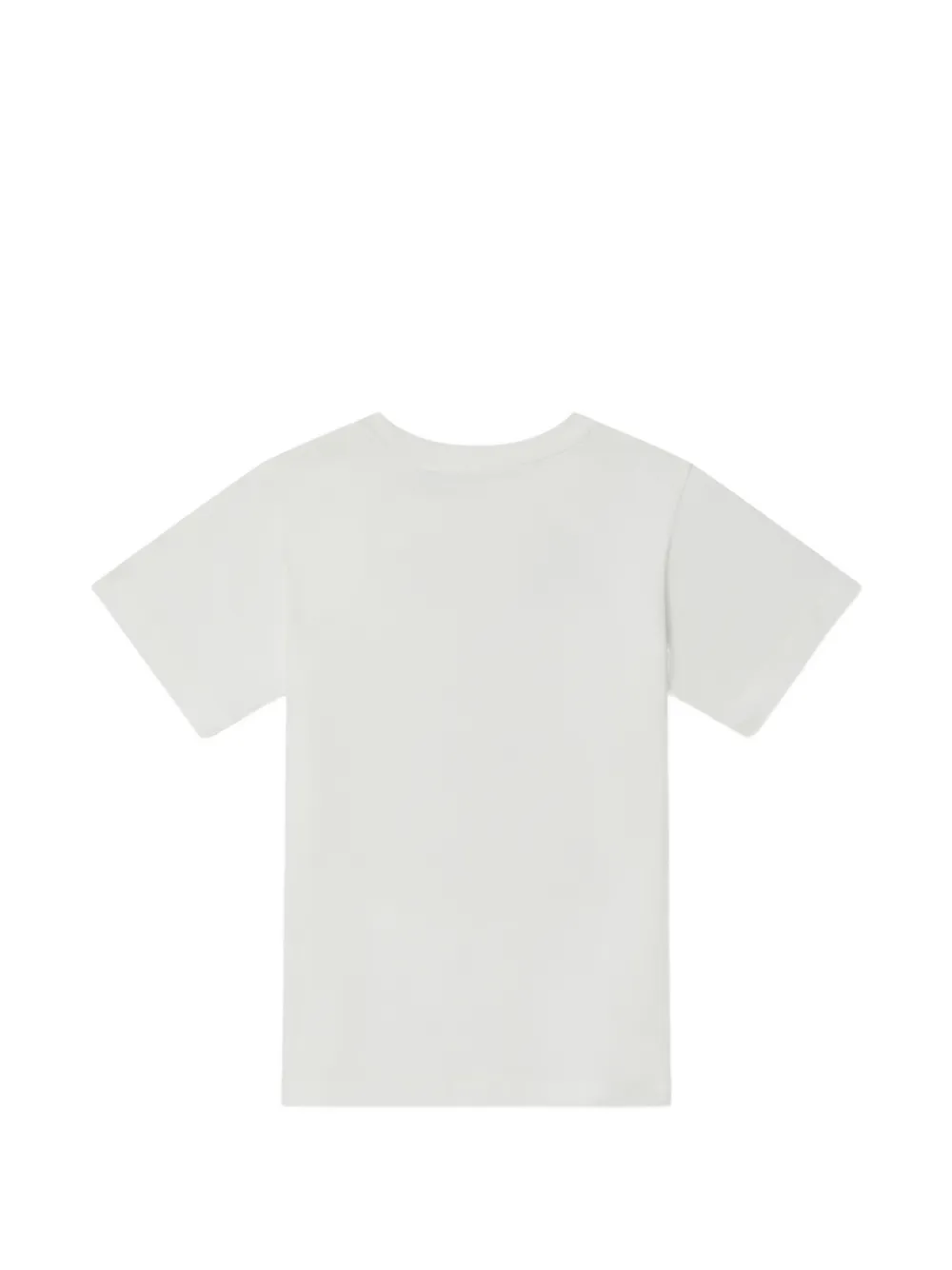 Stella McCartney Kids T-shirt met logoprint Wit
