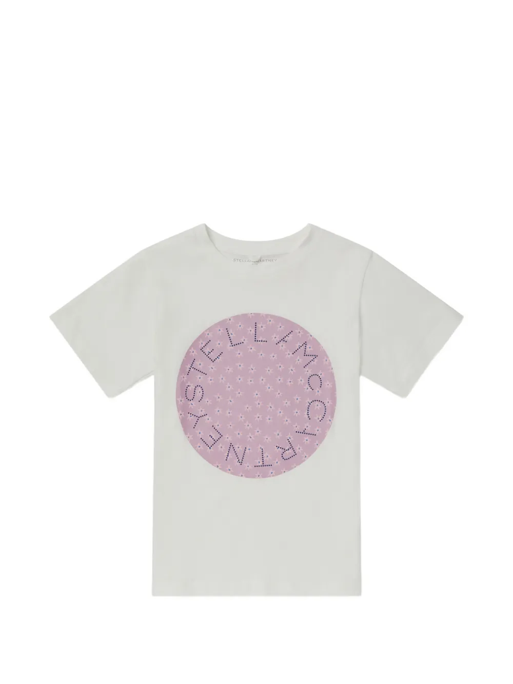 Stella McCartney Kids logo-print T-shirt - Bianco