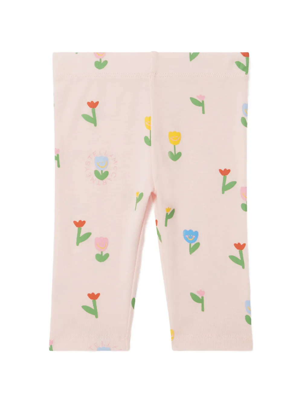Stella McCartney Kids floral-print leggings - Rosa