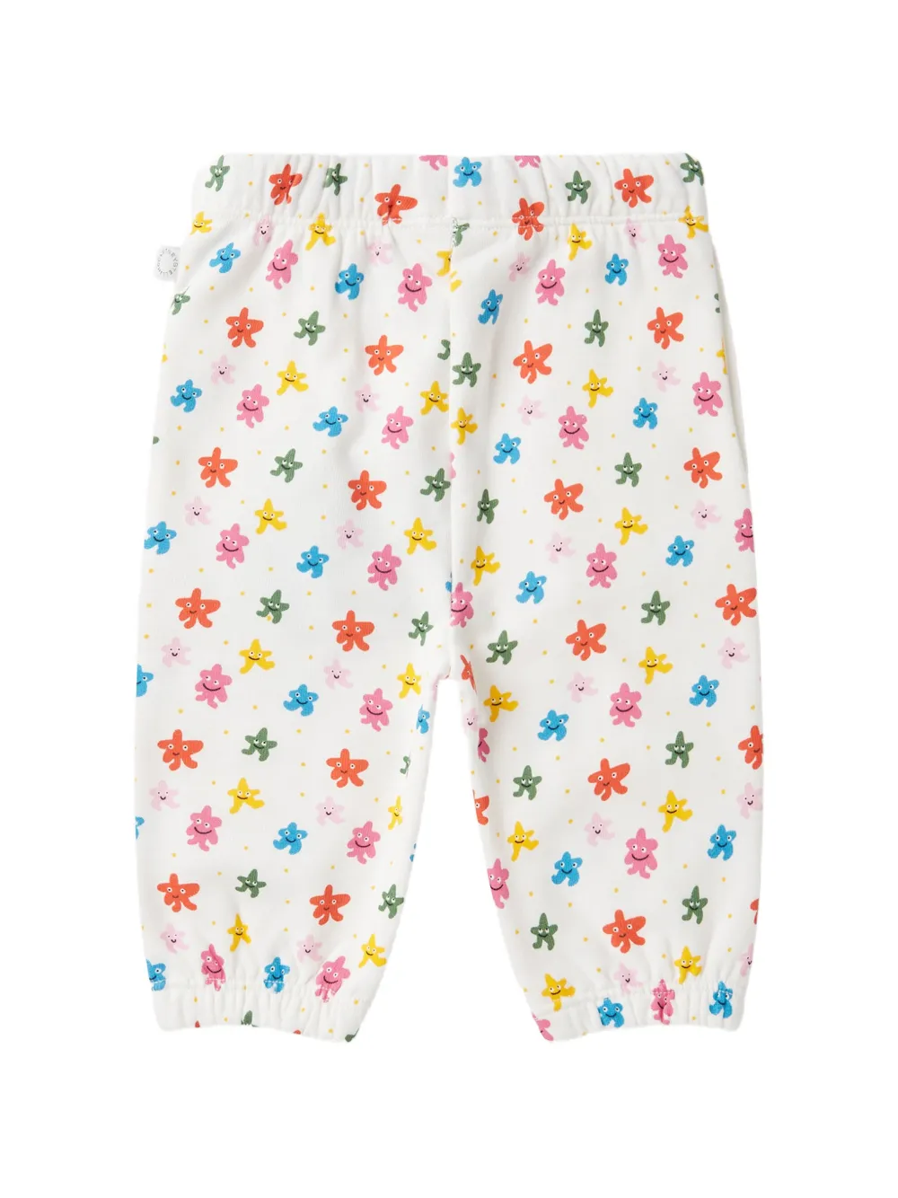 Stella McCartney Kids Trainingsbroek met sterprint Wit