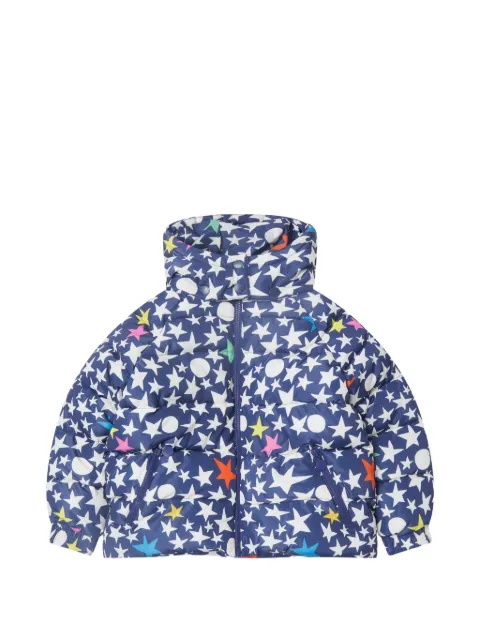 Stella McCartney Kids star-print padded coat