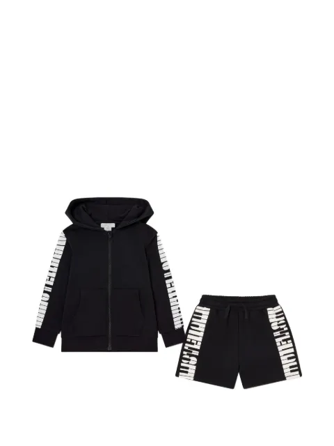 Stella McCartney Kids traje deportivo con logo estampado