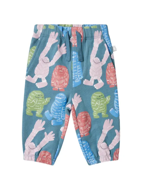 Stella McCartney Kids pants con monstruo estampado