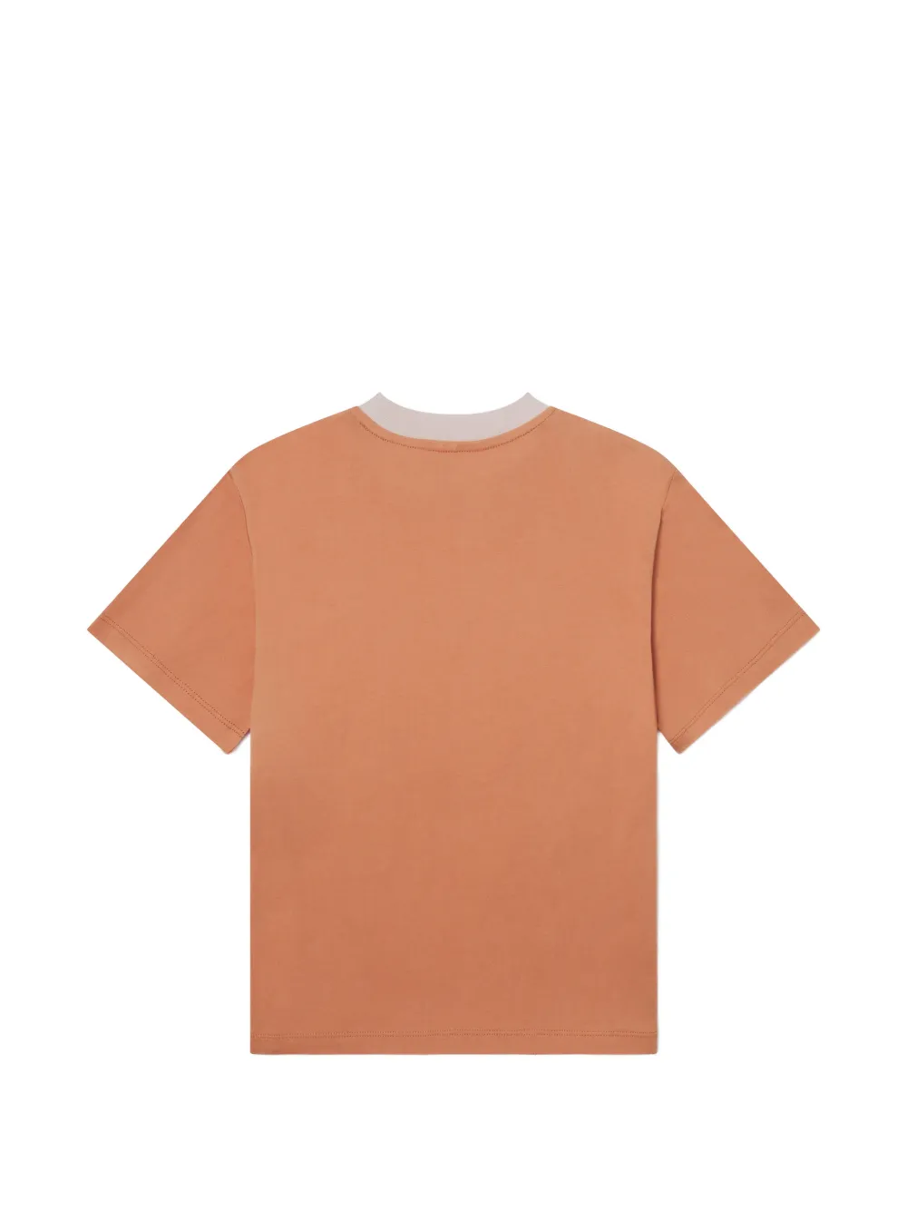 Stella McCartney Kids bird-print T-shirt Oranje