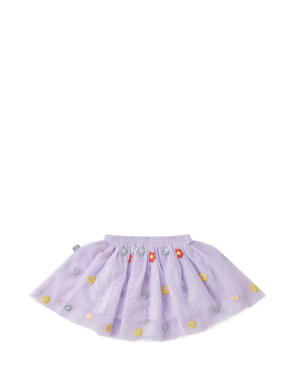 Stella McCartney Kids embroidered tulle skirt Paars
