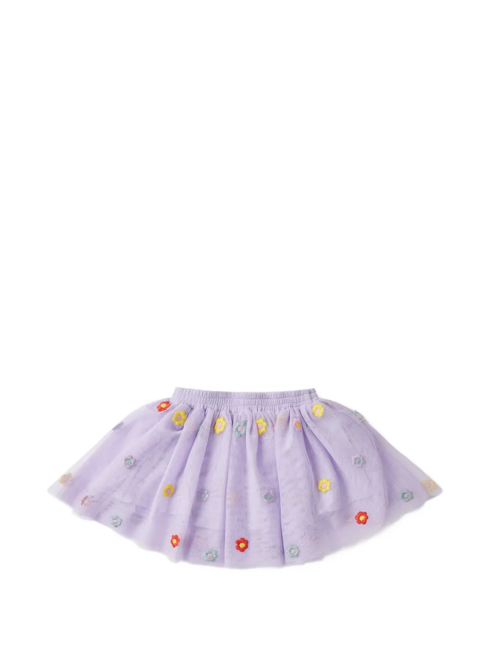 Stella McCartney Kids embroidered tulle skirt - Viola