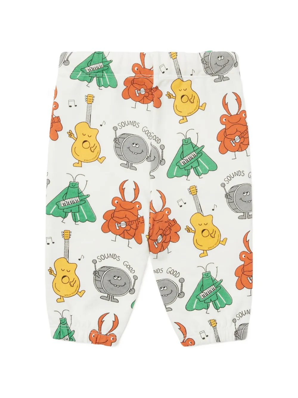 Stella McCartney Kids Trainingsbroek met grafische print Wit