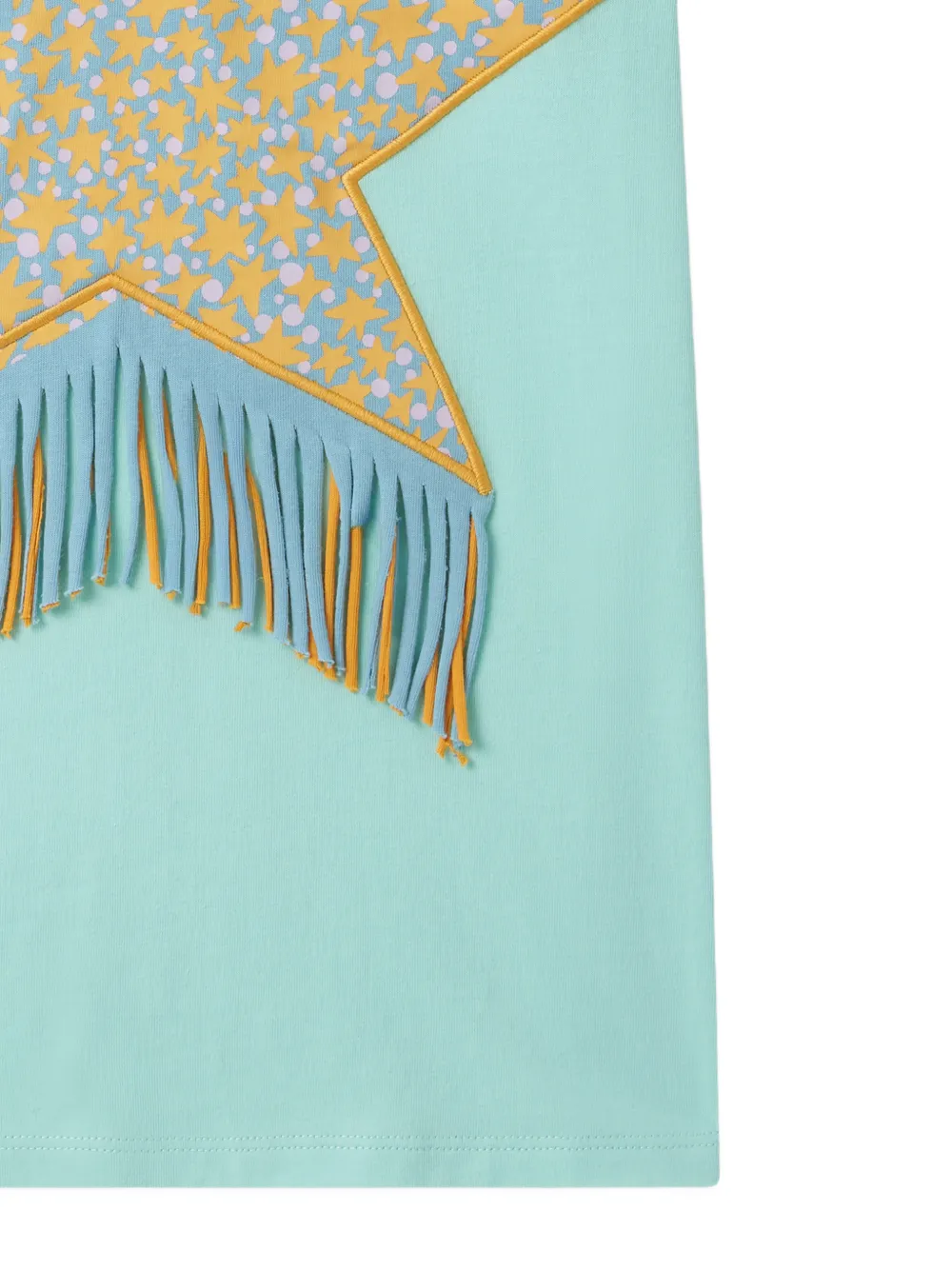 Stella McCartney Kids Jurk met sterrenprint Blauw
